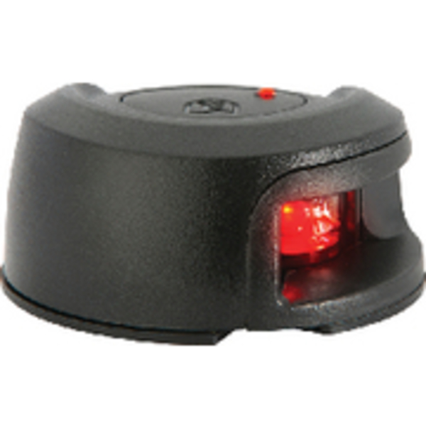 Attwood Marine Attwood LightArmor LED Deck Mount Side Light; Black; Port Side NV2012PBR-7